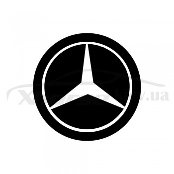 Стикер (наклейка) 13 мм Mercedes-Benz для автомобильного ключа